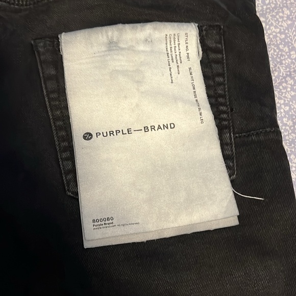 Purple jeans size 30 - Picture 3 of 5